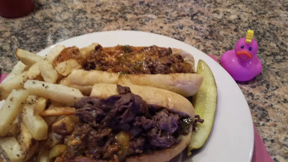 Shaved Ribeye Cheese Steak